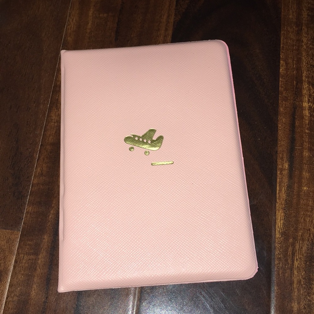 pink passport cover